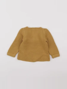 La Redoute - gilet jaune - 12 mois