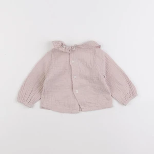 Mango - blouse rose - 3/6 mois
