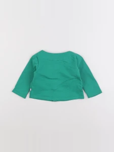 Jacadi - sweat vert - 6 mois
