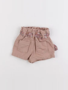 Vertbaudet - short marron - 3 mois