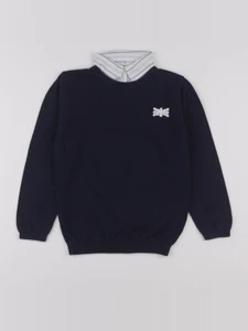 Vertbaudet - pull bleu - 8 ans