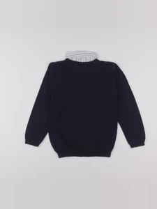 Vertbaudet - pull bleu - 8 ans