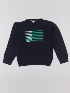 Vertbaudet - pull bleu - 8 ans