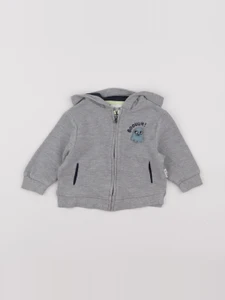 Tape à l'oeil - sweat gris - 9 mois