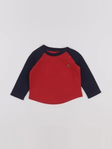 GAP - tee-shirt rouge - 6/12 mois
