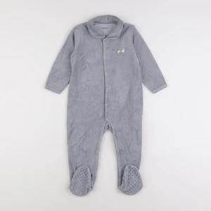 Vertbaudet - pyjama velours bleu - 2 ans