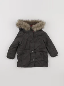 Vertbaudet - parka gris - 3 ans