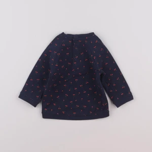 Vertbaudet - sweat bleu - 3 mois