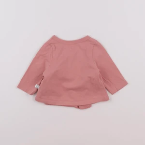 Vertbaudet - tee-shirt rose - 1 mois
