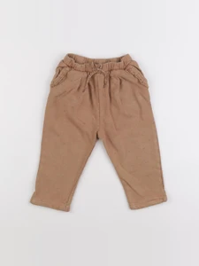Vertbaudet - pantalon marron - 24 mois