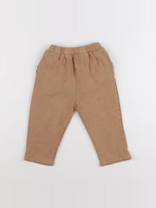 Vertbaudet - pantalon marron - 24 mois