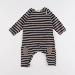 1+ In the family - pyjama coton marron - 6 mois