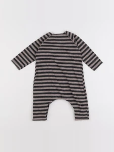 1+ In the family - pyjama coton marron - 6 mois