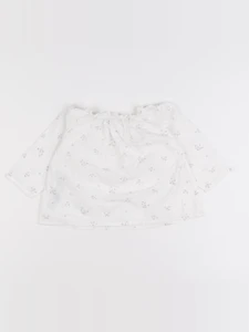 Zara - blouse blanc - 3/6 mois