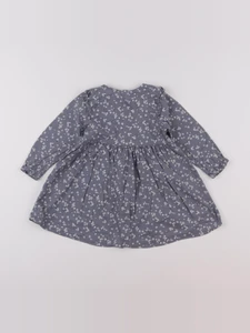 H&M - robe gris - 12/18 mois