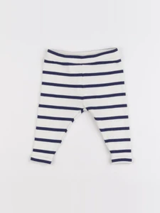 Tape à l'oeil - legging blanc, bleu - 6 mois