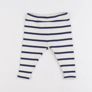 Tape à l'oeil - legging blanc, bleu - 6 mois