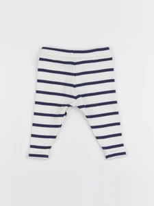 Tape à l'oeil - legging blanc, bleu - 6 mois