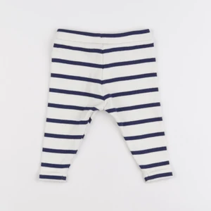 Tape à l'oeil - legging blanc, bleu - 6 mois
