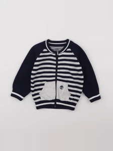 Timberland - gilet réversible bleu, blanc - 18 mois