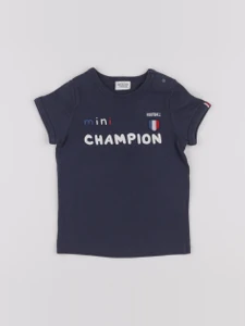 Champion  - tee-shirt bleu - 24 mois