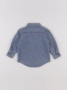 GAP - chemise bleu - 18/24 mois