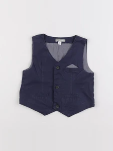 Vertbaudet - gilet bleu - 18 mois