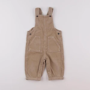 Vertbaudet - salopette beige - 12 mois