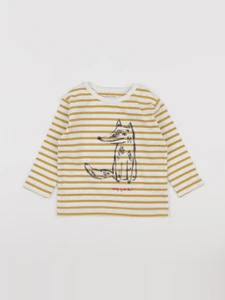 Boutchou - tee-shirt jaune - 6 mois