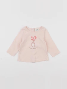 Tape à l'oeil - tee-shirt rose - 3 mois