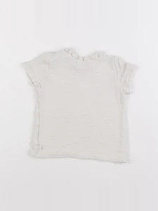 IKKS - tee-shirt beige - 12 mois