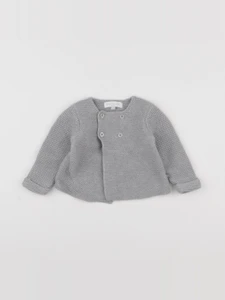 Cadet Rousselle - gilet gris - 6 mois