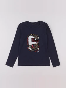 IKKS - tee-shirt bleu - 8 ans