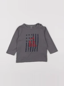 Tape à l'oeil - tee-shirt gris - 18 mois
