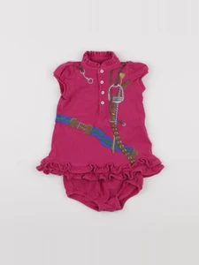 Ralph Lauren - robe rose - 9 mois