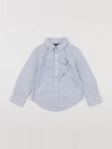 Ralph Lauren - blouse bleu - 2 ans