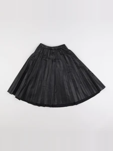 Zara - jupe simili cuir noir - 6 ans