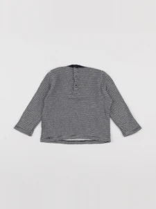 Petit Bateau - tee-shirt bleu - 18 mois