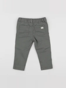 Mango - pantalon vert - 12/18 mois