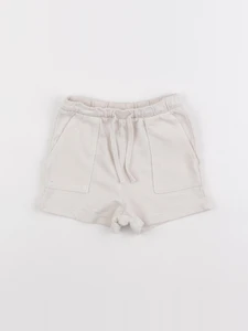 H&M - short beige - 12 mois