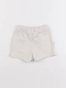 H&M - short beige - 12 mois