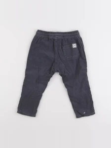 H&M - pantalon gris - 12/18 mois
