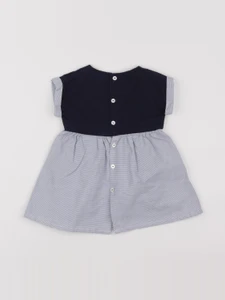 Jacadi - robe bleu - 12 mois