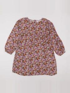 H&M - robe multicolore - 9/10 ans