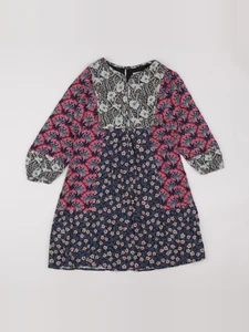 Zara - robe multicolore - 9 ans