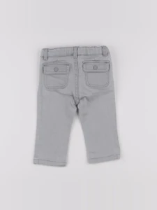 Jacadi - jean gris - 12 mois