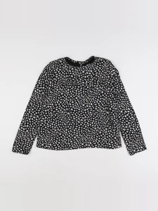 IKKS - blouse noir - 10 ans