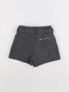 IKKS - short gris - 7 ans