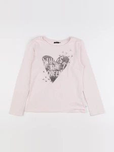IKKS - tee-shirt rose - 10 ans