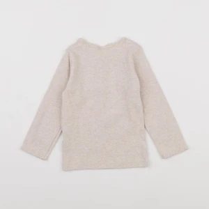 H&M - tee-shirt beige - 9/12 mois